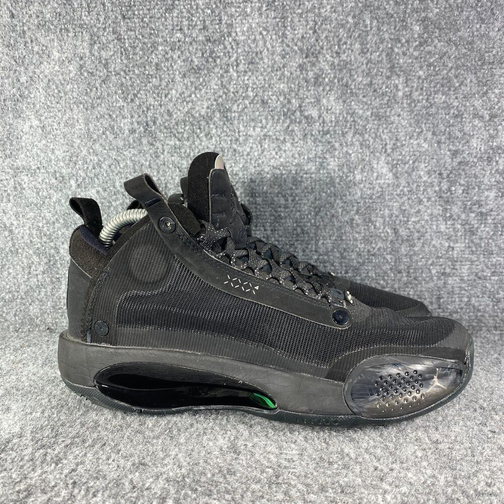Jordan 34 Basketball Shoes Youth 6.5Y Black Cat Athletic Sneakers XXXIV GS